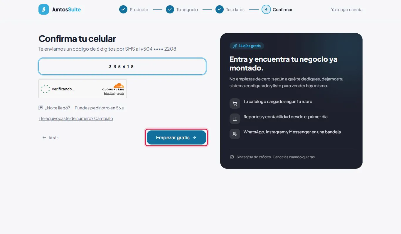 Código escrito.