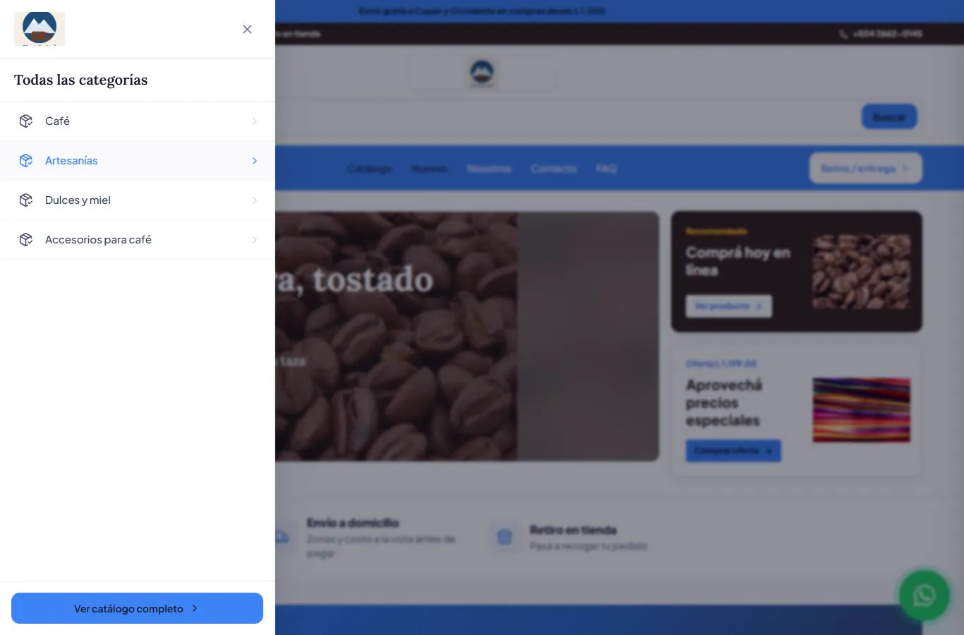 Explorar categorías.